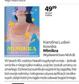 Empik Książka Mimikra Karolina Ludwikowska oferta