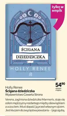Empik Książka Ścigana dziedziczka Holly Renee oferta