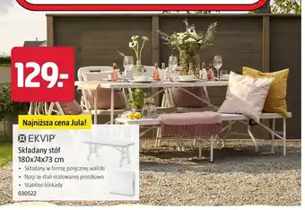 Jula Składany stół Ekvip oferta