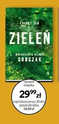 Empik Książka Zieleń Kolory zła Małgorzata Oliwia Sobczak Wydawnictwo W.A.B oferta