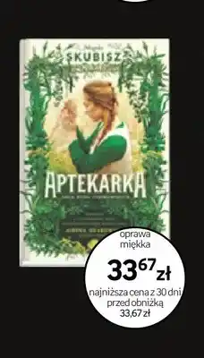 Empik Książka Aptekarka oprawa miękka oferta