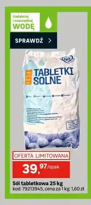 Leroy Merlin Sól tabletkowa Ciech oferta