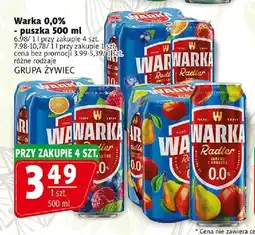 Prim Market Piwo bezalkoholowe Warka Radler 0,0% Jabłko z Gruszką oferta