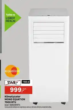 Leroy Merlin Klimatyzator MONO EQUATION 7000 BTU oferta