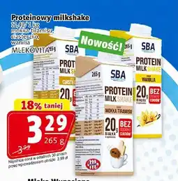 Prim Market Proteinowy milkshake Mlekovita mokka tiramisu oferta