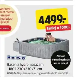 Jula Basen z hydromasażem Bestway oferta