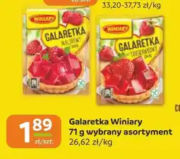 Gama Galaretka o smaku malinowym Winiary oferta