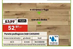 Leroy Merlin Panele podłogowe Dąb Cassano 8 mm AC5 oferta