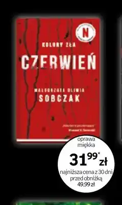 Empik Książka Czerwień Małgorzata Oliwia Sobczak oferta