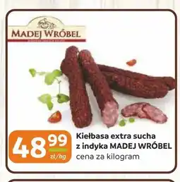 Gama Kiełbasa extra sucha z indyka Madej Wróbel oferta