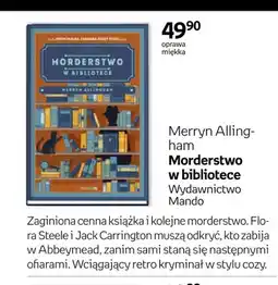 Empik Książka Morderstwo w bibliotece Merryn Allingham oferta