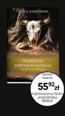 Empik Książka Wierzenia dawnych Słowian oferta