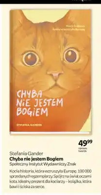 Empik Książka Chyba nie jestem Bogiem Stefania Gander oferta