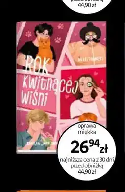 Empik Książka Rok kwitnącej wiśni Emilia Mikos oferta