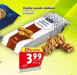 Prim Market Ciastka szyszki zdobione Primart oferta
