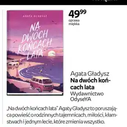 Empik Książka Na dwóch końcach lata Agata Gładysz oferta
