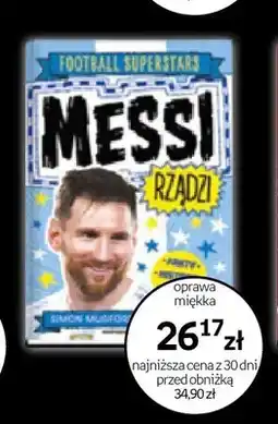 Empik Książka Football Superstars Messi Rządzi oprawa miękka oferta