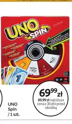 Empik Gra karciana UNO Spin oferta