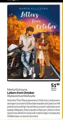 Empik Książka Letters from October Marta Kulczyna oferta