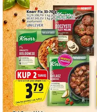 Prim Market Fix Spaghetti Bolognese Knorr oferta
