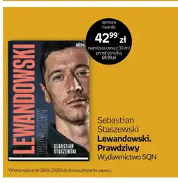 Empik Książka Lewandowski. Prawdziwy Sebastian Staszewski oferta