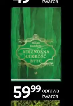 Empik Książka Nieznośna lekkość bytu Milan Kundera oprawa twarda oferta