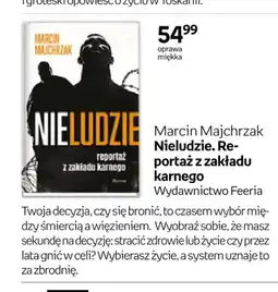 Empik Książka Nieludzie. Reportaż z zakładu karnego Marcin Majchrzak oferta