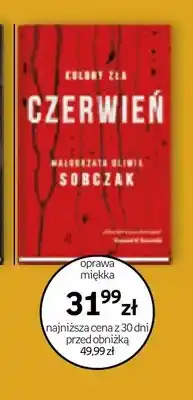 Empik Książka Czerwień Kolory zła Małgorzata Oliwia Sobczak Wydawnictwo W.A.B oferta