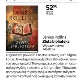 Empik Książka Złota biblioteka James Rollins oferta