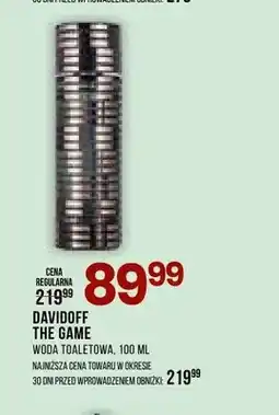 Drogerie Natura Woda toaletowa Davidoff The Game oferta