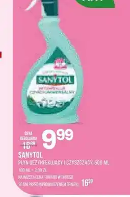 Drogerie Natura Płyn dezynfekujący i czyszczący Sanytol oferta