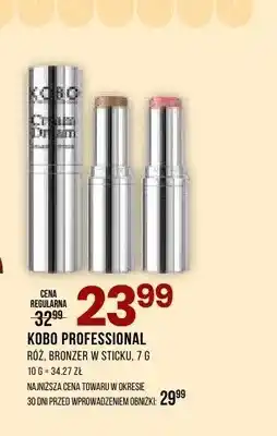 Drogerie Natura Bronzer w sticku Kobo Professional oferta
