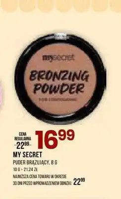 Drogerie Natura Puder brązujący My Secret oferta