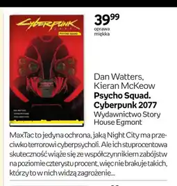 Empik Książka Psycho Squad Cyberpunk 2077 Dan Watters Kieran McKeow oprawa miękka oferta