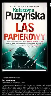 Empik Książka Las papierowy Katarzyna Puzyńska oferta