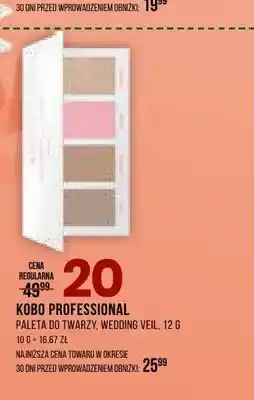 Drogerie Natura Paleta do twarzy Kobo Professional Wedding Veil oferta