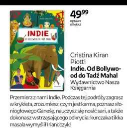 Empik Książka Indie. Od Bollywood do Tadź Mahal Cristina Kiran Piotti oferta