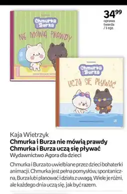 Empik Książka Chmurka i Burza nie mówią prawdy oferta