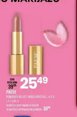 Drogerie Natura Pomadka do ust Paese Nudelightfull oferta