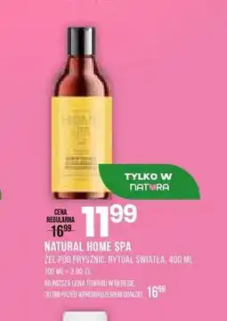 Drogerie Natura Żel pod prysznic Natural Home Spa Rytuał Światła oferta