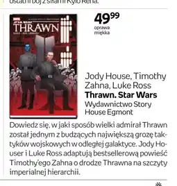 Empik Książka Thrawn Star Wars Jody House Timothy Zahna Luke Ross oprawa miękka oferta