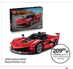 Empik Klocki LEGO Technic 42212 Ferrari FXX K oferta