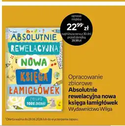Empik Książka Absolutnie rewelacyjna nowa księga łamigłówek oferta