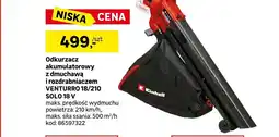 Leroy Merlin Odkurzacz akumulatorowy z dmuchawą i rozdrabniaczem Einhell Venturro oferta