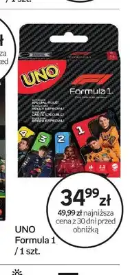 Empik Gra karciana UNO Formula 1 oferta