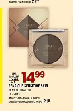 Drogerie Natura Cienie do brwi Sensique Sensitive Skin oferta