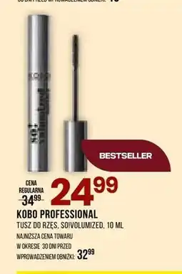 Drogerie Natura Tusz do rzęs Kobo Professional Sovolumized oferta