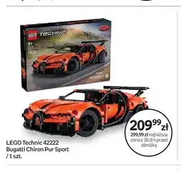 Empik Klocki LEGO Technic 42222 Bugatti Chiron Pur Sport oferta
