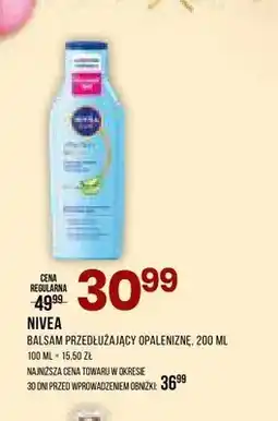 Drogerie Natura Balsam przedłużający opaleniznę Nivea oferta