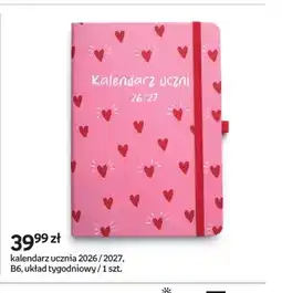 Empik Kalendarz ucznia 2026/2027 B6 oferta